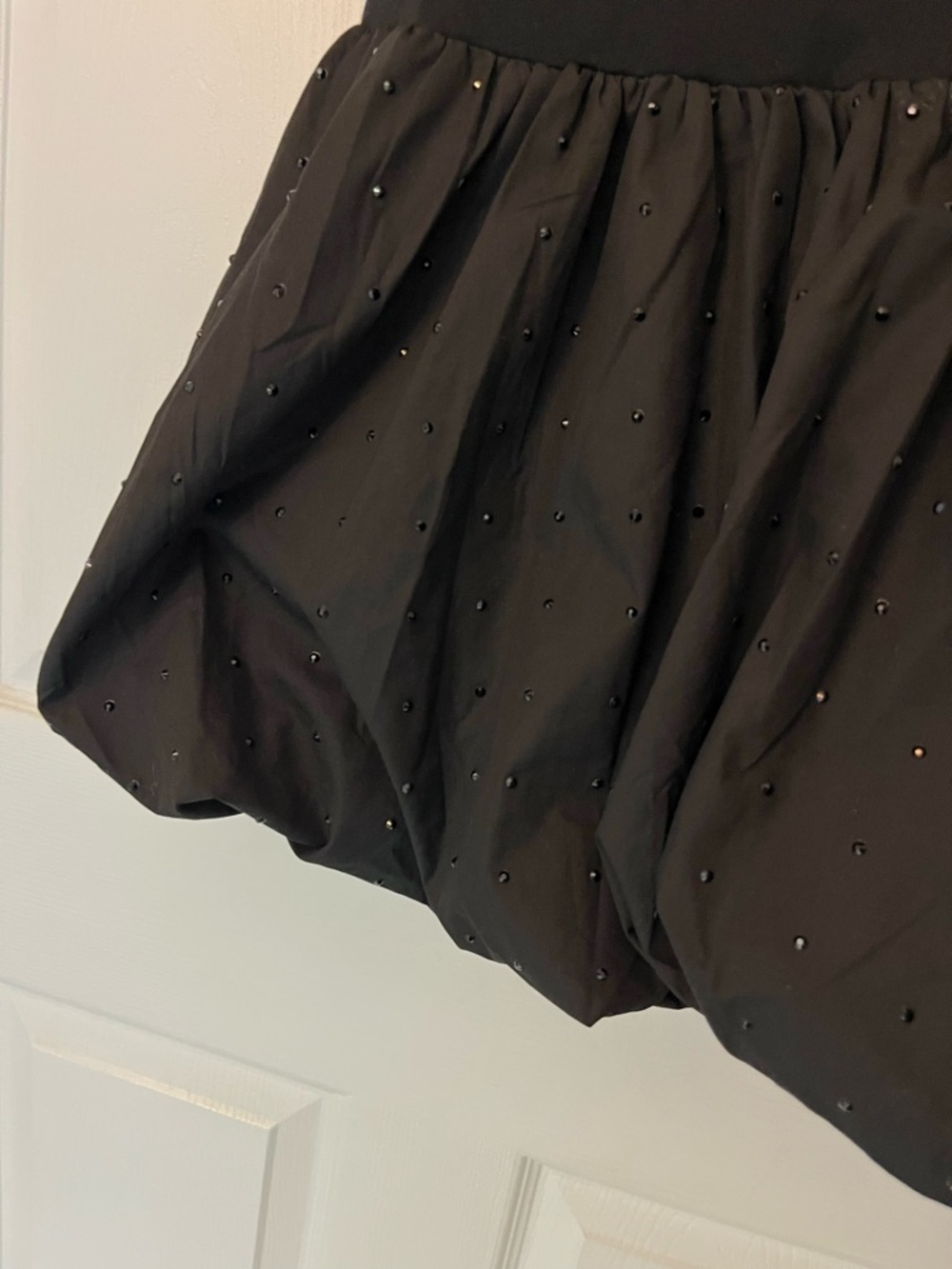 Ellen Tracy Little Black Sleeveless Bubble Hem Dress - Picture 4 of 4